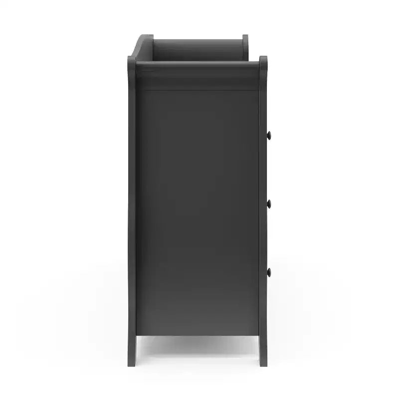 Commode double à 6 tiroirs pour chambre de bébé ou d'enfant, blanche