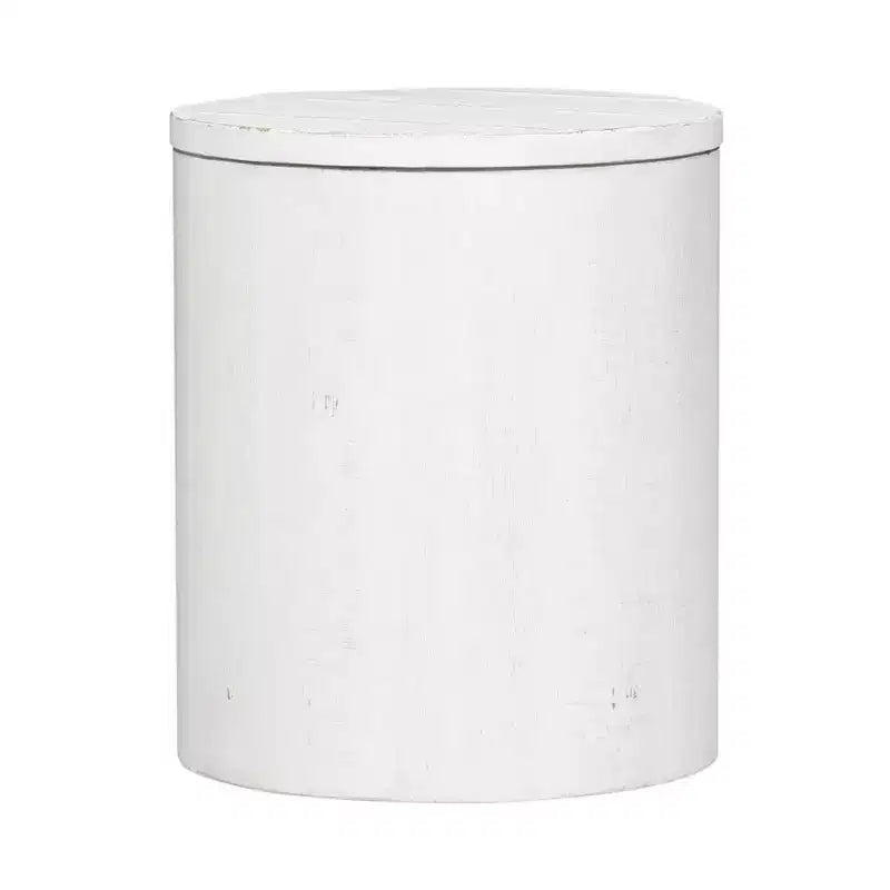 Table d'appoint ronde « Modern Farmhouse » en cèdre rouge de l'Est